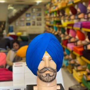 Royal-Blue Turban