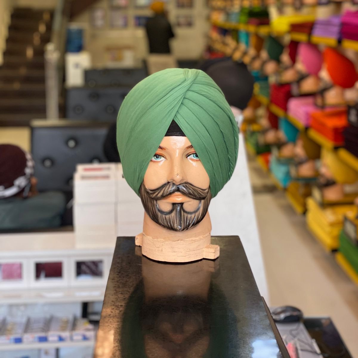 turbans Of All colors Pista